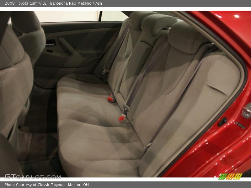 Barcelona Red Metallic / Ash 2008 Toyota Camry LE