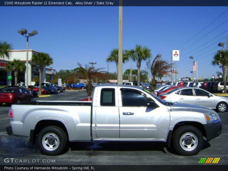 Alloy Silver / Slate Gray 2006 Mitsubishi Raider LS Extended Cab