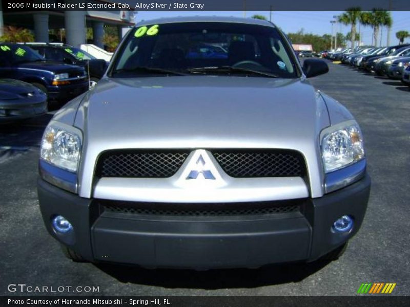 Alloy Silver / Slate Gray 2006 Mitsubishi Raider LS Extended Cab