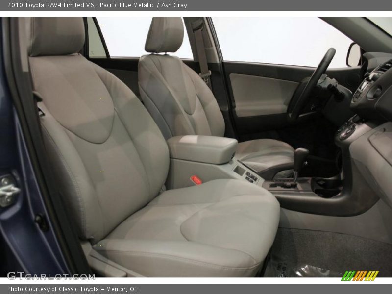 Pacific Blue Metallic / Ash Gray 2010 Toyota RAV4 Limited V6