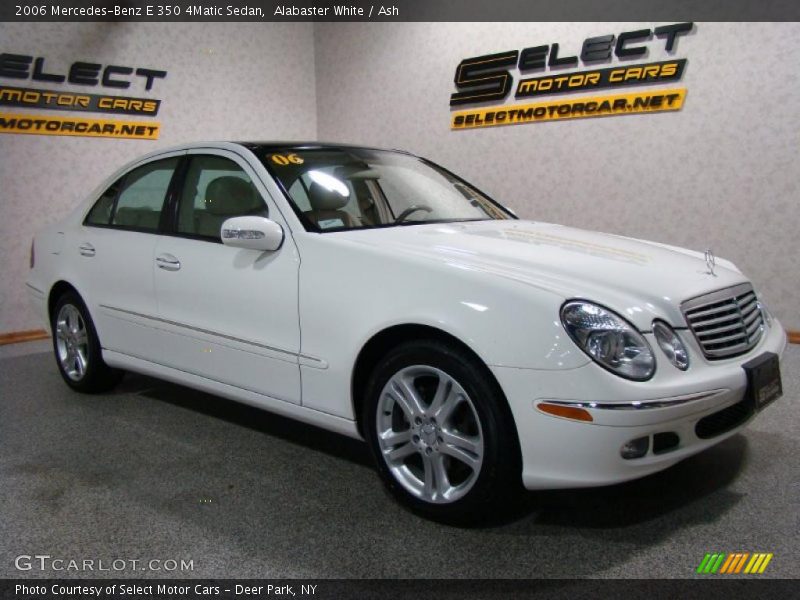 Alabaster White / Ash 2006 Mercedes-Benz E 350 4Matic Sedan