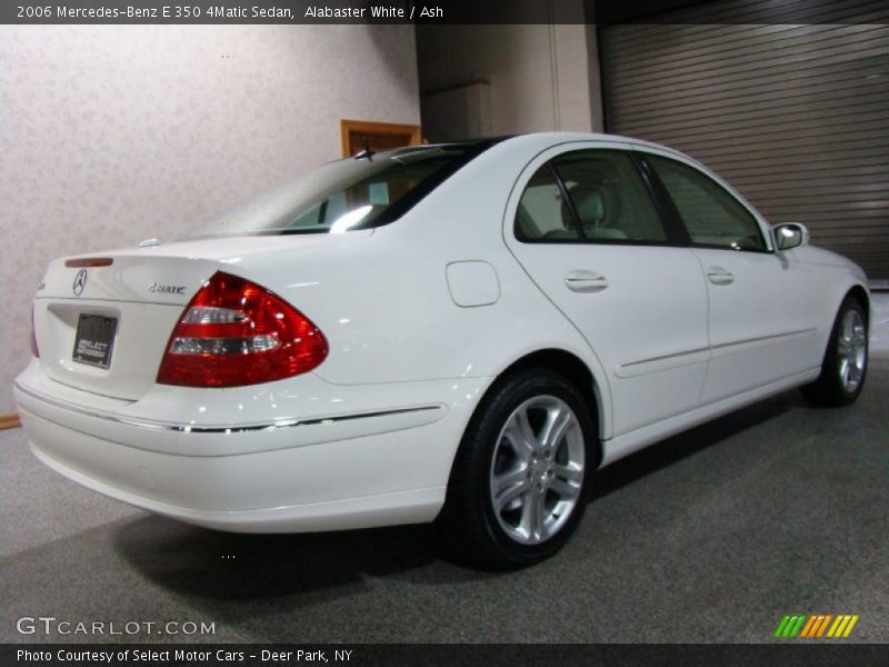 Alabaster White / Ash 2006 Mercedes-Benz E 350 4Matic Sedan