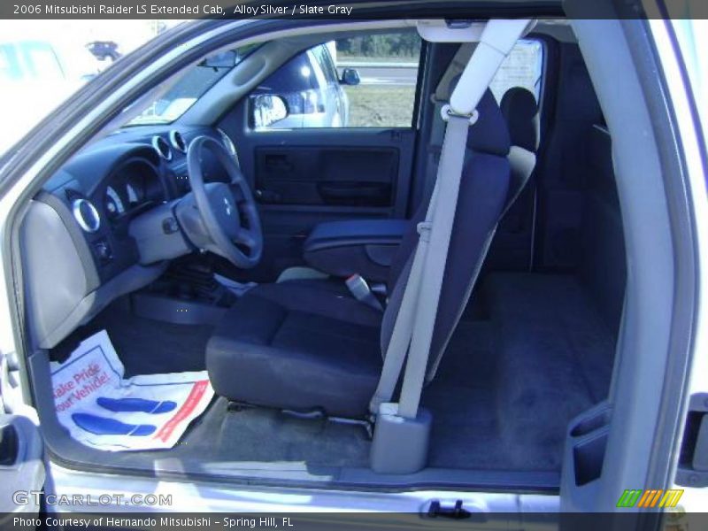 Alloy Silver / Slate Gray 2006 Mitsubishi Raider LS Extended Cab
