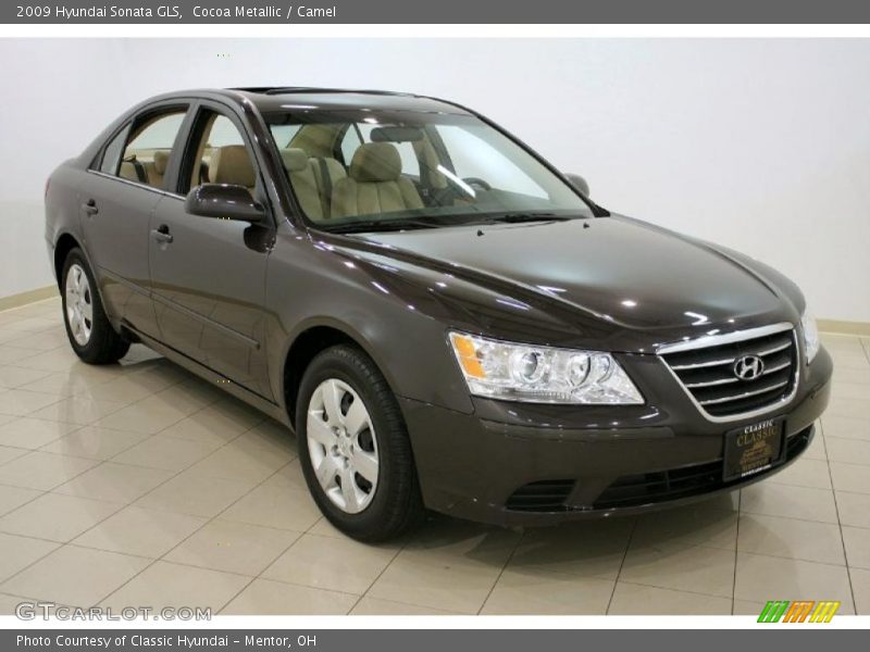 Cocoa Metallic / Camel 2009 Hyundai Sonata GLS