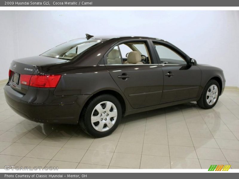 Cocoa Metallic / Camel 2009 Hyundai Sonata GLS