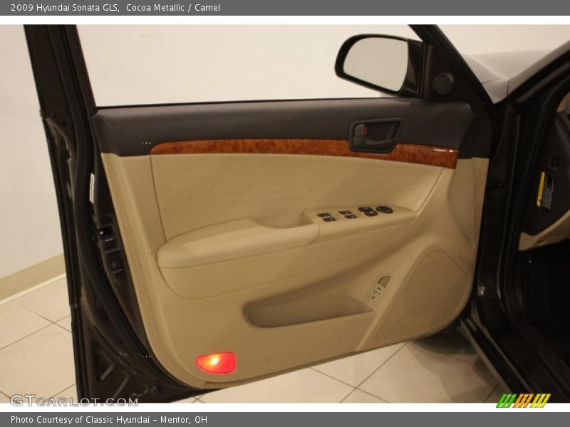 Cocoa Metallic / Camel 2009 Hyundai Sonata GLS