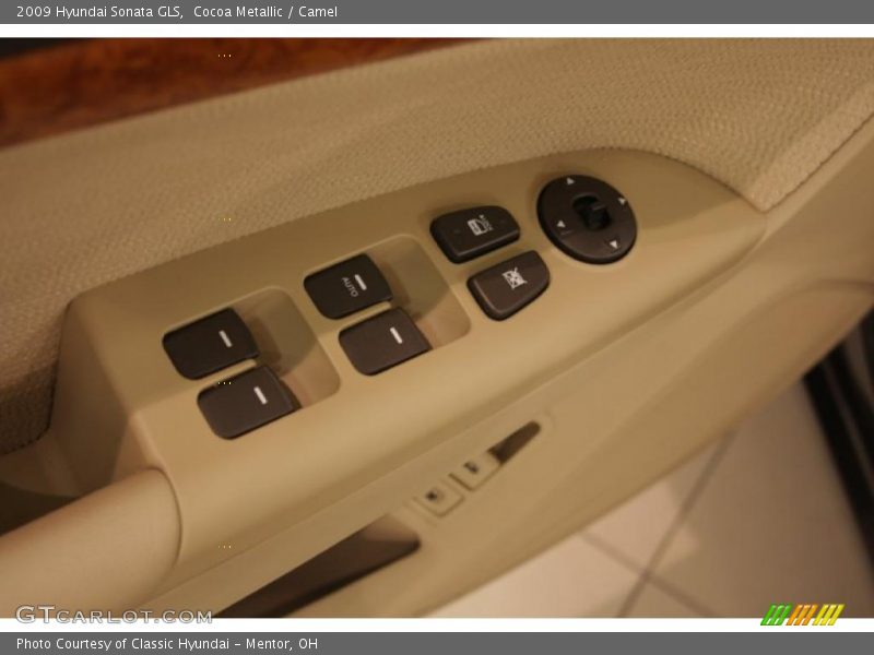 Cocoa Metallic / Camel 2009 Hyundai Sonata GLS
