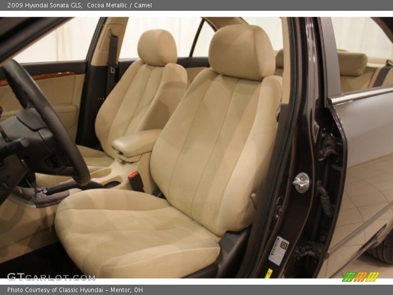 Cocoa Metallic / Camel 2009 Hyundai Sonata GLS