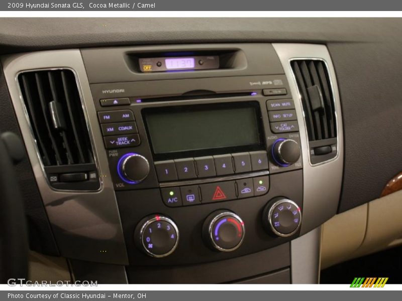 Cocoa Metallic / Camel 2009 Hyundai Sonata GLS