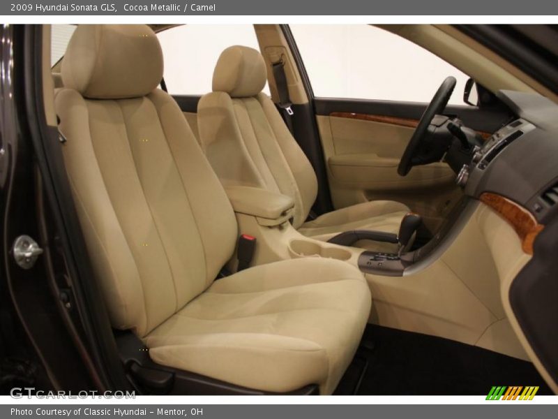 Cocoa Metallic / Camel 2009 Hyundai Sonata GLS