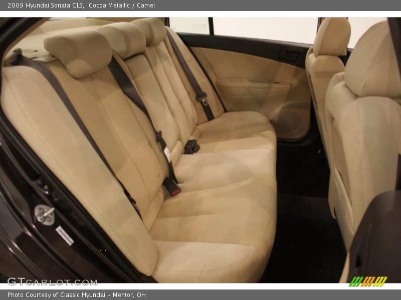Cocoa Metallic / Camel 2009 Hyundai Sonata GLS