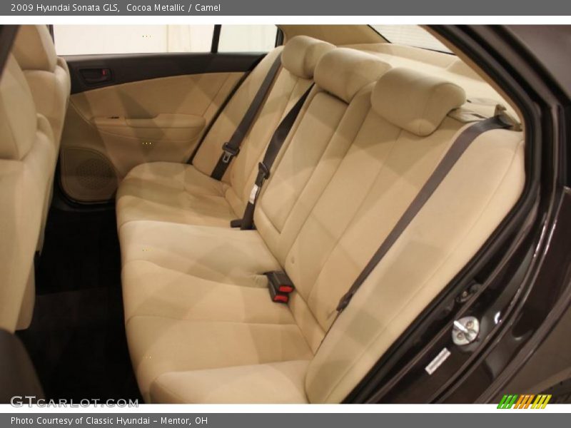 Cocoa Metallic / Camel 2009 Hyundai Sonata GLS