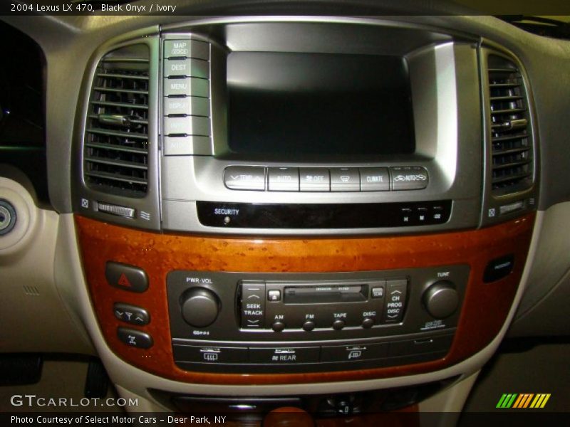 Black Onyx / Ivory 2004 Lexus LX 470