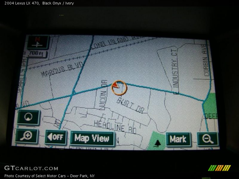 Black Onyx / Ivory 2004 Lexus LX 470