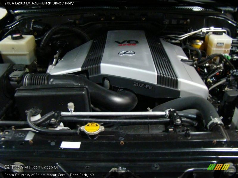 Black Onyx / Ivory 2004 Lexus LX 470