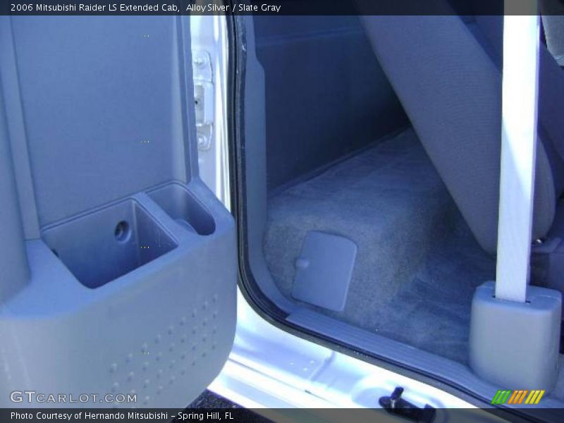 Alloy Silver / Slate Gray 2006 Mitsubishi Raider LS Extended Cab
