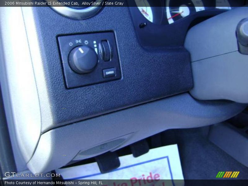 Alloy Silver / Slate Gray 2006 Mitsubishi Raider LS Extended Cab