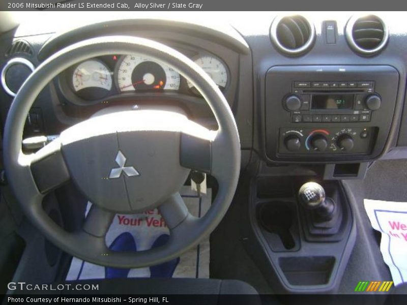 Alloy Silver / Slate Gray 2006 Mitsubishi Raider LS Extended Cab