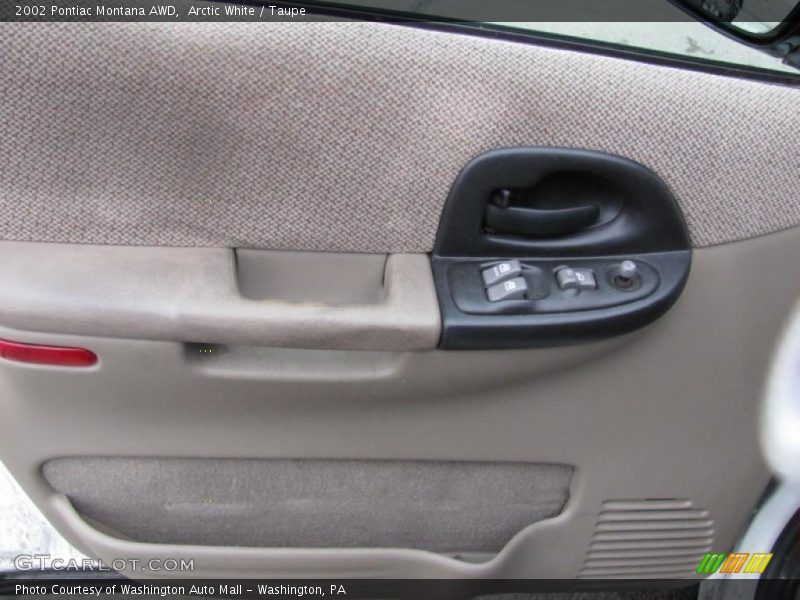 Arctic White / Taupe 2002 Pontiac Montana AWD