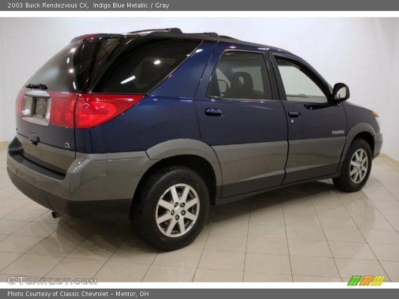 Indigo Blue Metallic / Gray 2003 Buick Rendezvous CX