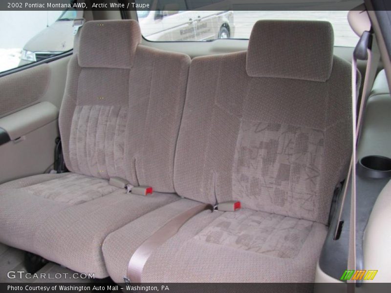 Arctic White / Taupe 2002 Pontiac Montana AWD