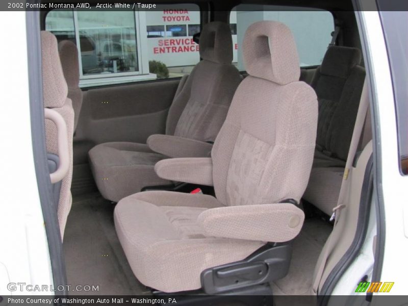Arctic White / Taupe 2002 Pontiac Montana AWD