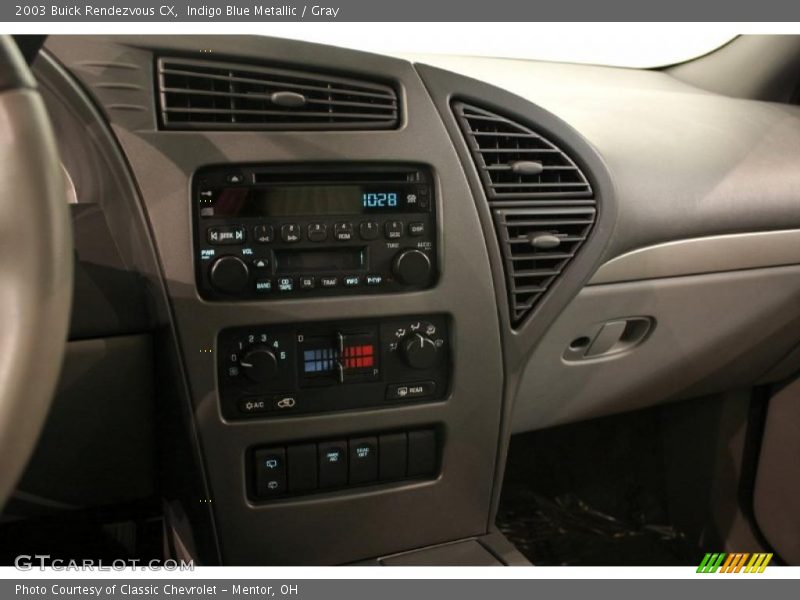 Indigo Blue Metallic / Gray 2003 Buick Rendezvous CX