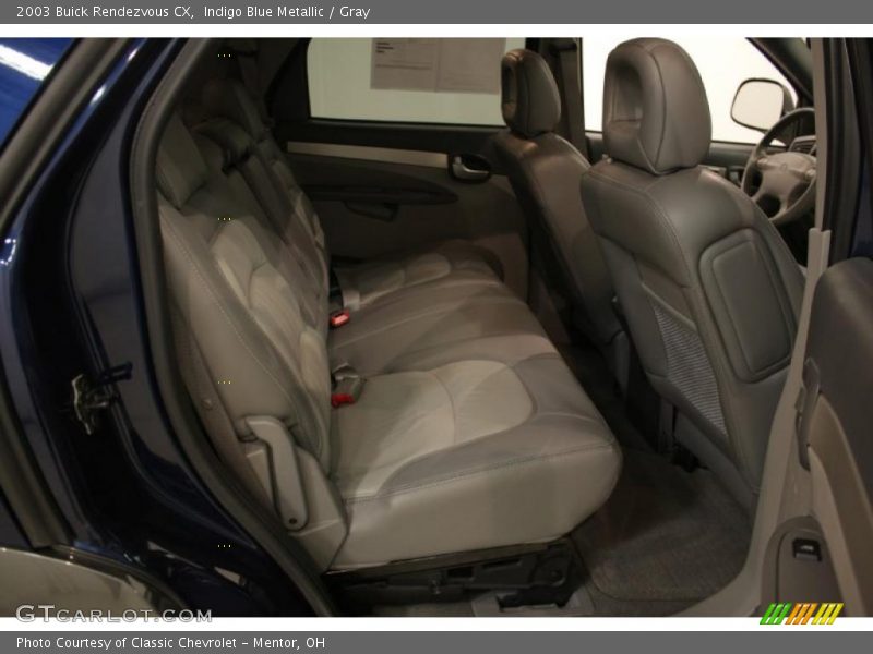 Indigo Blue Metallic / Gray 2003 Buick Rendezvous CX