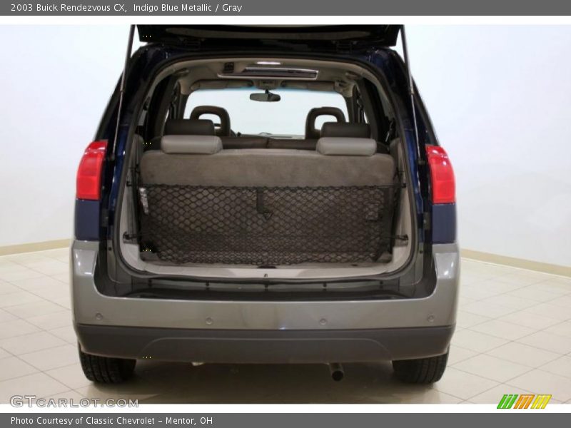 Indigo Blue Metallic / Gray 2003 Buick Rendezvous CX
