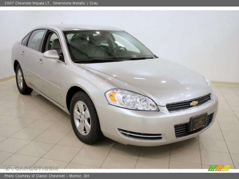 Silverstone Metallic / Gray 2007 Chevrolet Impala LT