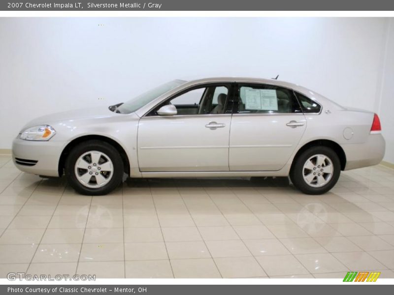 Silverstone Metallic / Gray 2007 Chevrolet Impala LT
