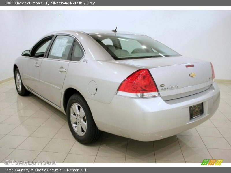 Silverstone Metallic / Gray 2007 Chevrolet Impala LT