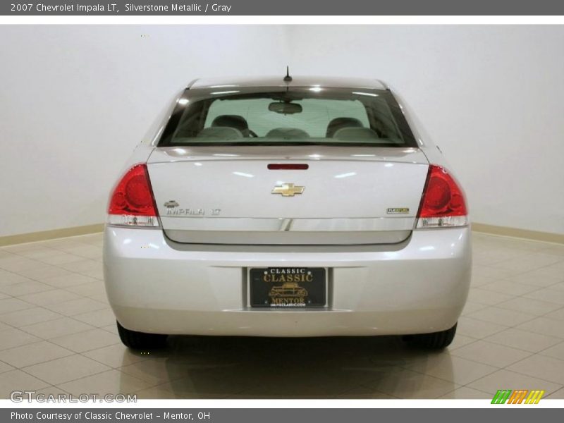 Silverstone Metallic / Gray 2007 Chevrolet Impala LT