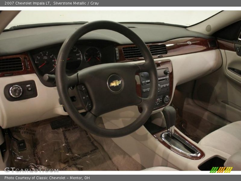 Silverstone Metallic / Gray 2007 Chevrolet Impala LT