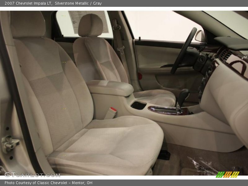 Silverstone Metallic / Gray 2007 Chevrolet Impala LT