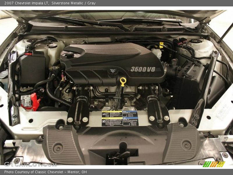 Silverstone Metallic / Gray 2007 Chevrolet Impala LT