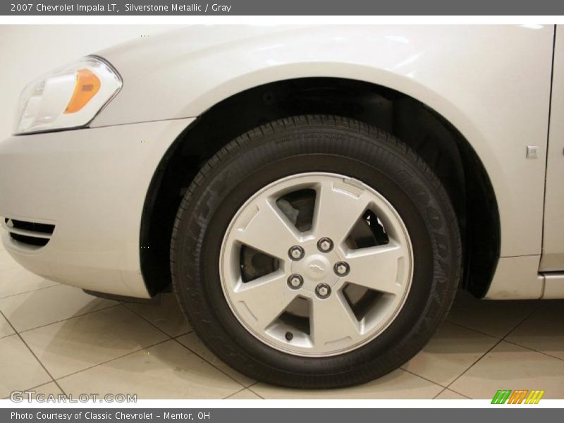 Silverstone Metallic / Gray 2007 Chevrolet Impala LT