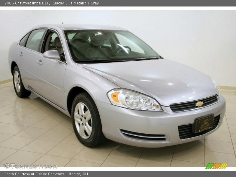 Glacier Blue Metallic / Gray 2006 Chevrolet Impala LT