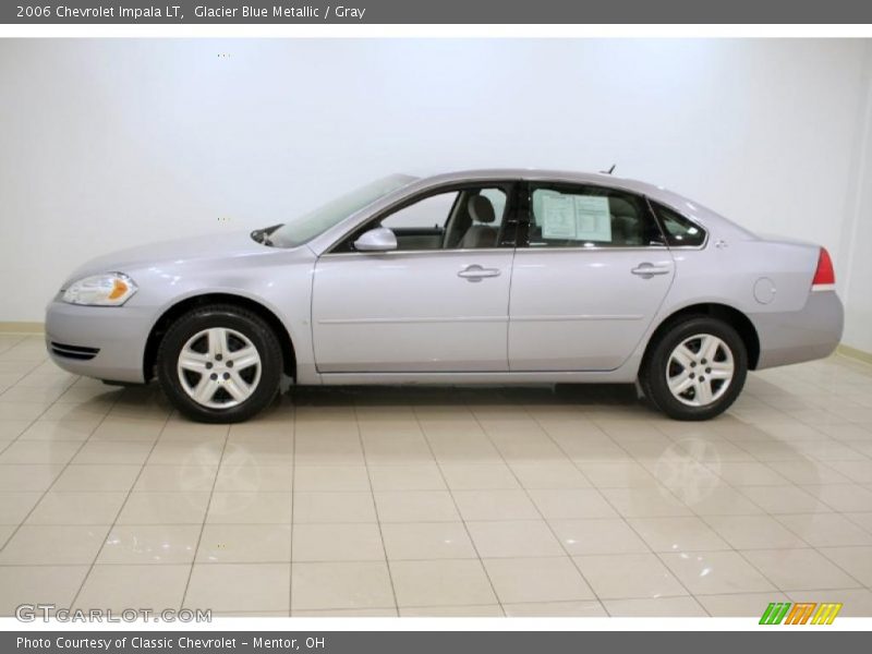 Glacier Blue Metallic / Gray 2006 Chevrolet Impala LT