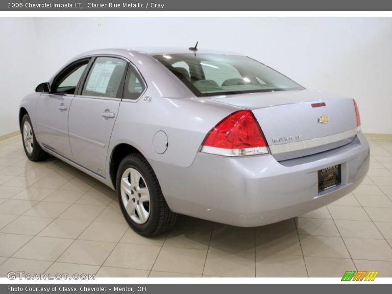 Glacier Blue Metallic / Gray 2006 Chevrolet Impala LT