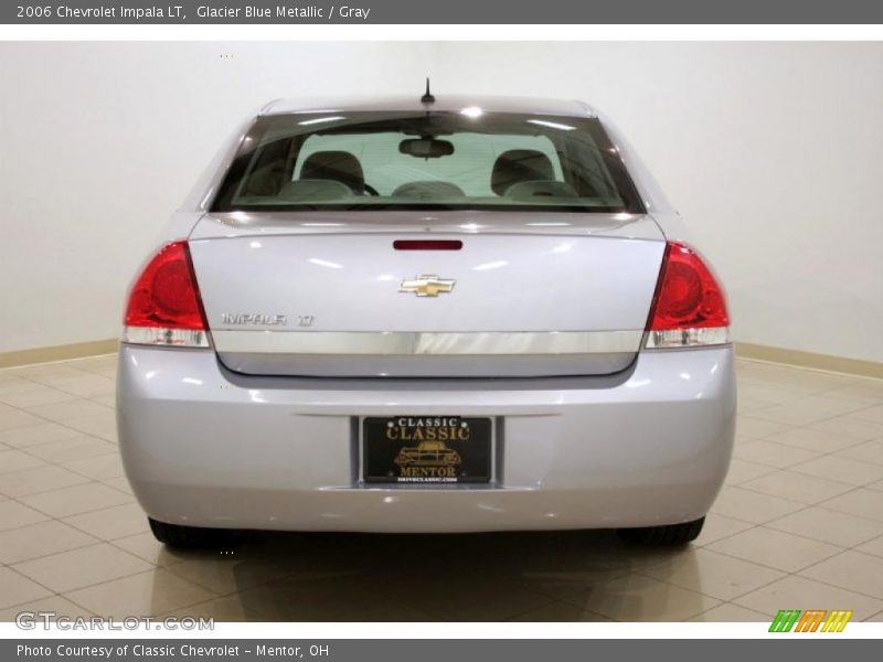 Glacier Blue Metallic / Gray 2006 Chevrolet Impala LT