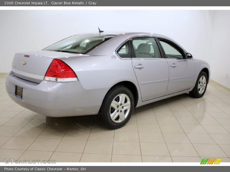 Glacier Blue Metallic / Gray 2006 Chevrolet Impala LT