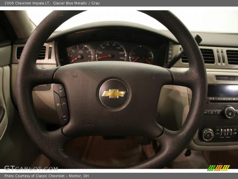 Glacier Blue Metallic / Gray 2006 Chevrolet Impala LT