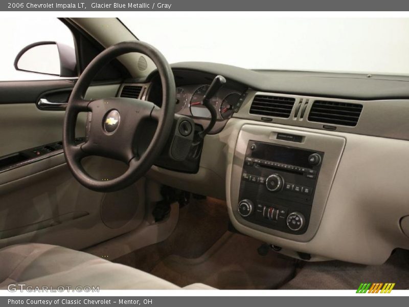 Glacier Blue Metallic / Gray 2006 Chevrolet Impala LT