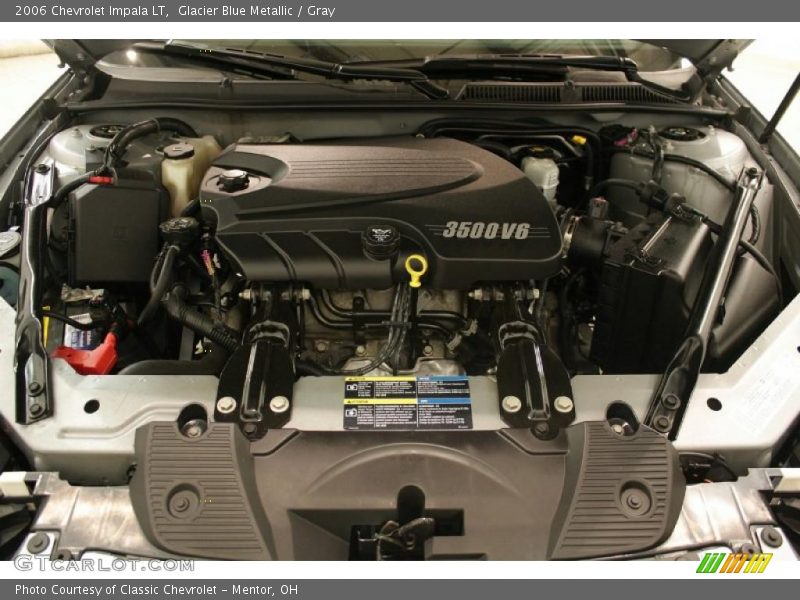 Glacier Blue Metallic / Gray 2006 Chevrolet Impala LT