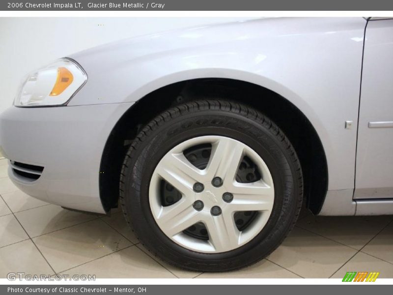 Glacier Blue Metallic / Gray 2006 Chevrolet Impala LT