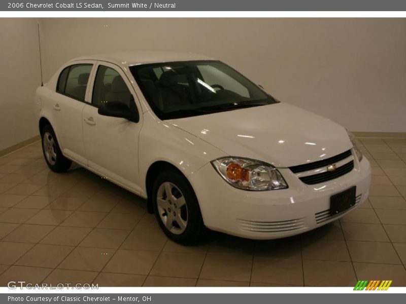 Summit White / Neutral 2006 Chevrolet Cobalt LS Sedan