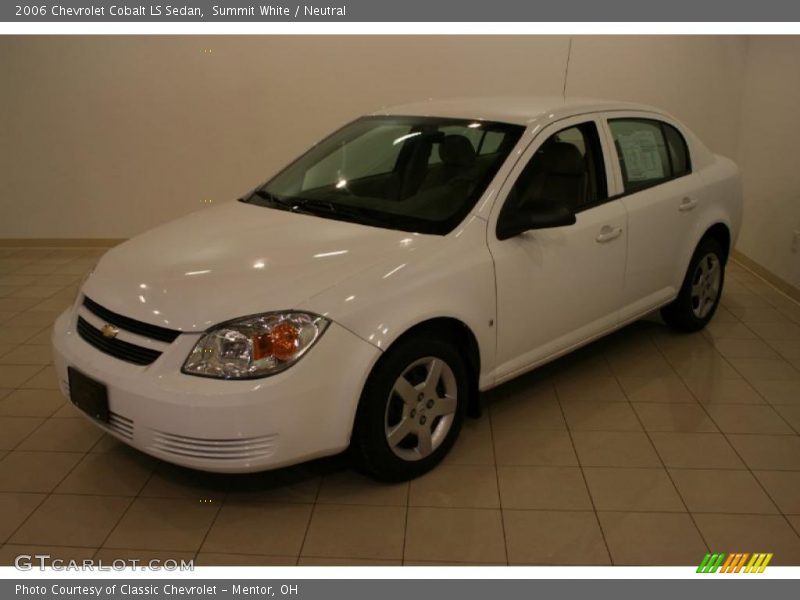 Summit White / Neutral 2006 Chevrolet Cobalt LS Sedan