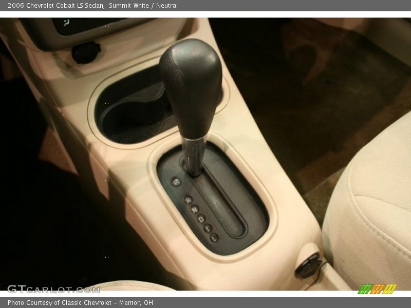 Summit White / Neutral 2006 Chevrolet Cobalt LS Sedan