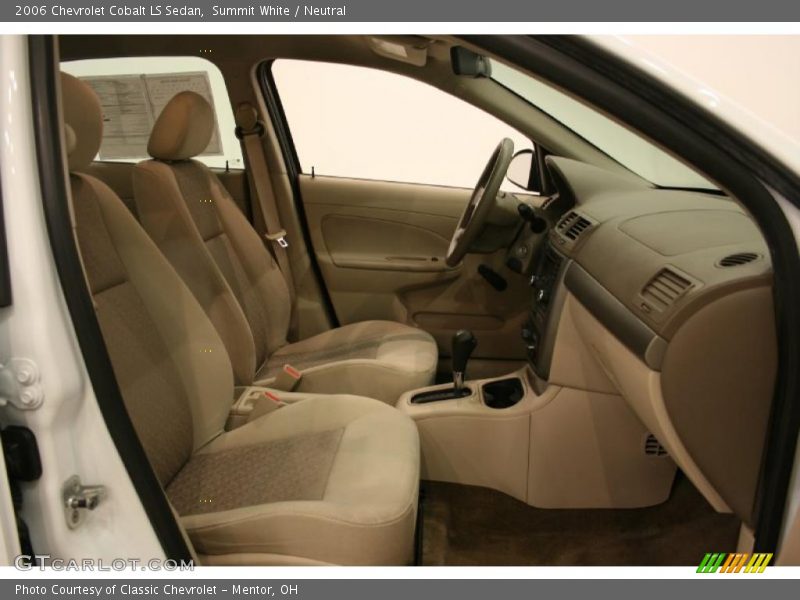 Summit White / Neutral 2006 Chevrolet Cobalt LS Sedan
